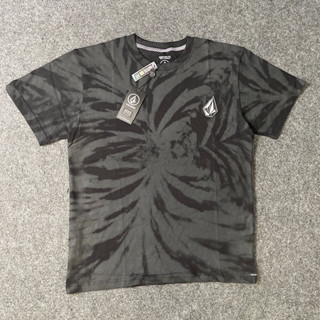 Amd 716 VOLCOM เสื้อเชิ้ต เล่นเซิร์ฟ สีดํา สําหรับผู้ชาย