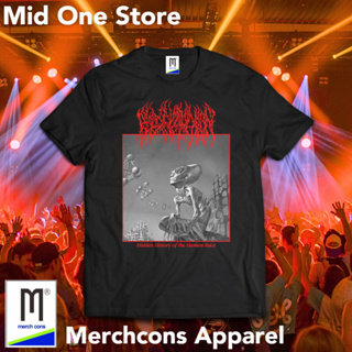 ป้ายแท็ก M186 KAOS BAND BLOOD INCANTATION SIZE Outside KAOS Music DISTRO