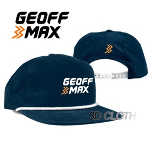 หมวกแก๊ป GEOFF MAX พรีเมี่ยม สไตล์คลาสสิก