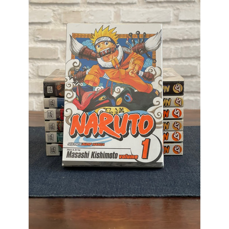 นําเข้า Naruto Comic Viz Media (ภาษาอังกฤษ)