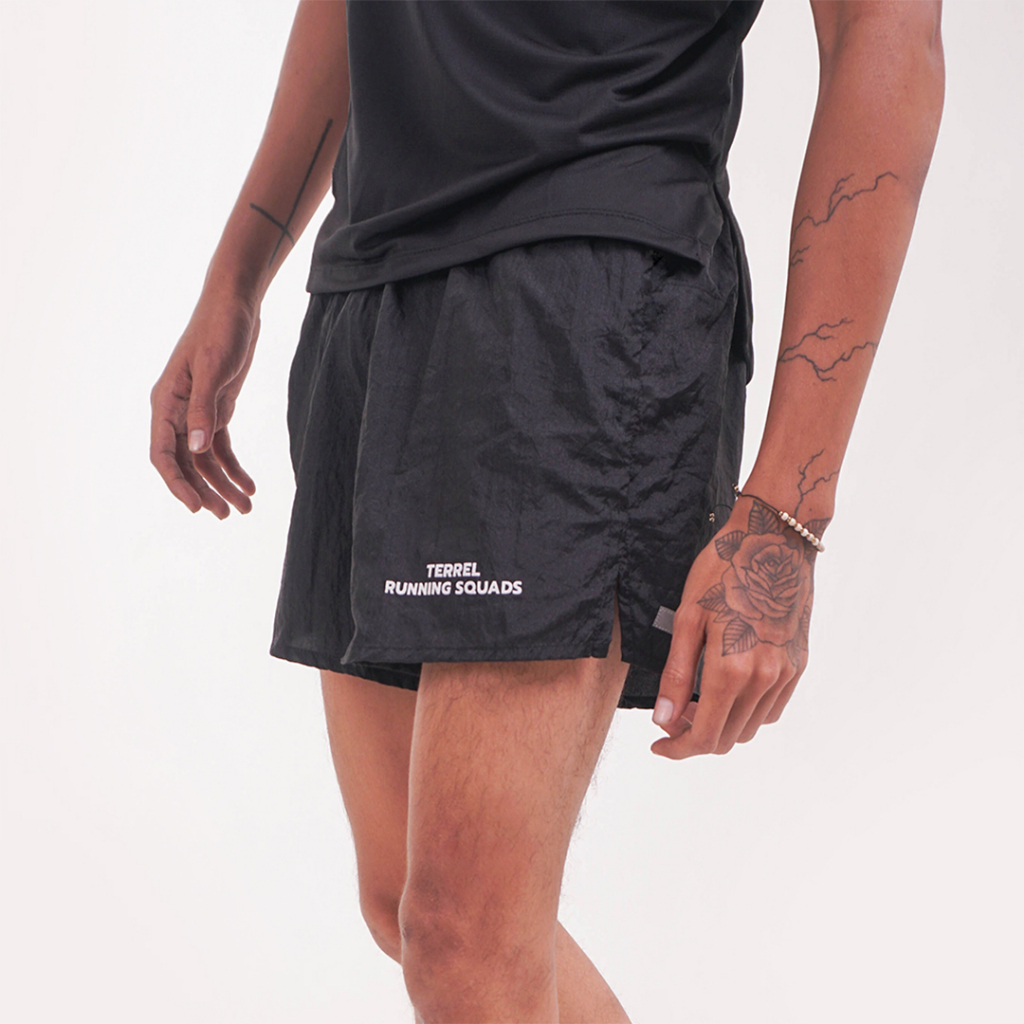 Terrerl Dashing Running Shorts สีดํา Running Series