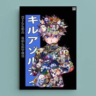 โปสเตอร์ ลายการ์ตูนอนิเมะ Killua Story Shopartonline