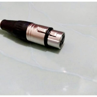 แจ็คแปลง XLR Female to Aux 3.5 Audio Soundsystem Plug Connector