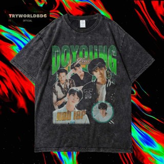 เสื้อยืด ลาย KAOS OVERSIZED/KAOS WASHED/OVERSIZED KIM DOYOUNG NCT127 VINTAGE TEE