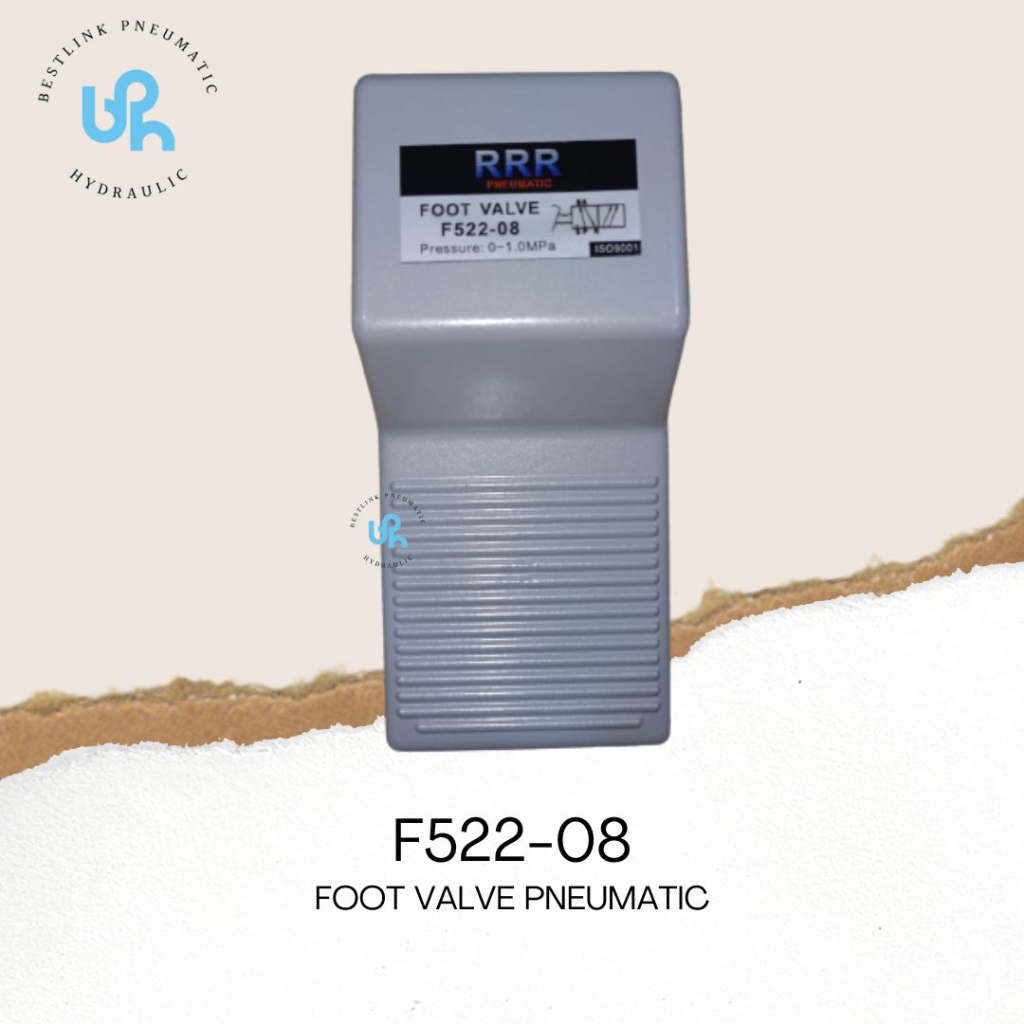 PNEUMATIC FOOT VALVE 4F210-08 / F522-08 1/4" THREAD