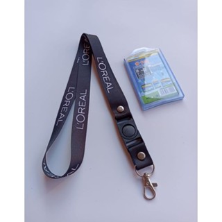 Loreal สายคล้องบัตรประจําตัว/Loreal lanyard