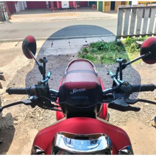 Fly กระจกหน้ารถยนต์ สําหรับ Honda. อุปกรณ์เสริมตัดลม