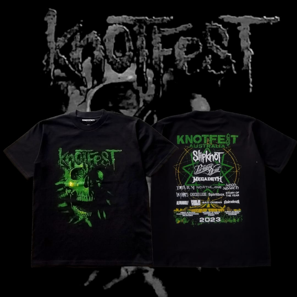 เสื้อยืด KNOTFEST 2023 ของออสเตรเลีย