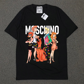 เสื้อยืด พิมพ์ลาย Moschino scooby doo premium distro