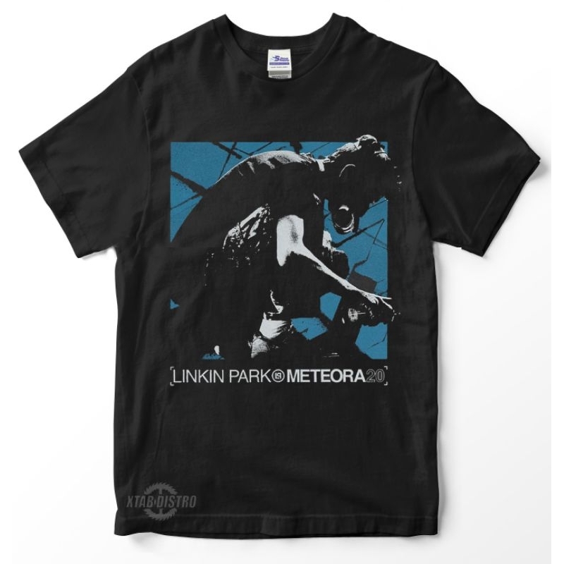 LINKIN PARK 5 SPRAY BOX Blue METEORA เสื้อยืดพรีเมี่ยม Linkin park