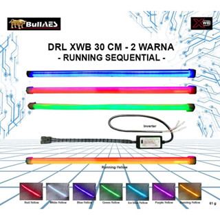 ที่เขียนคิ้ว Led XWB DRL SEIN RUNNING Light PREMIUM GRADE A ขนาด 30 ซม. สําหรับรถจักรยานยนต์ทุกรุ่น