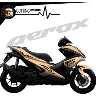 สติกเกอร์ ลายขวาง NVX AEROX SCA.291 สําหรับติดตกแต่งรถจักรยานยนต์ YAMAHA AEROX STICKER Simple STICKER DECAL AEROX