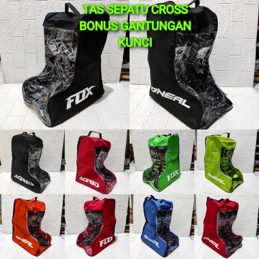 Trail Cross Shoe bag COOL KEIYCHAN BONUS Tote bag สําหรับเก็บของรองเท้าบูท