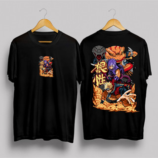 Kaos อะนิเมะนารูโตะ x Sasuke V1 สีดํา ผู้ชาย ผู้หญิง Convection__Blitar size s m l xl xxl 3xl 4xl 5xl 6xl navy สีดํา