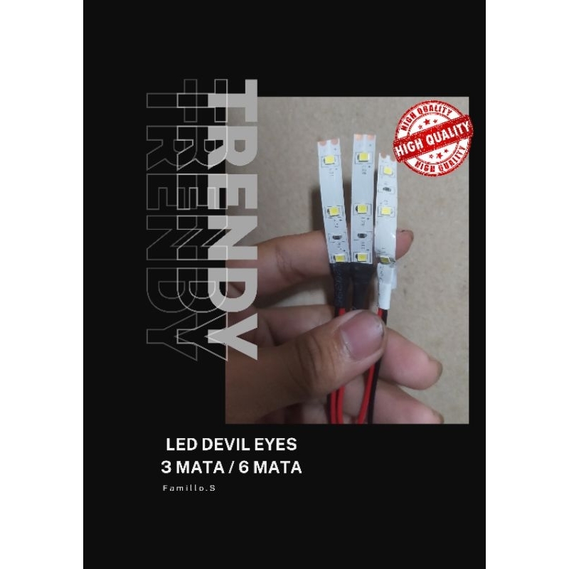 LED devil eyes 12v โคมไฟน้ําดี