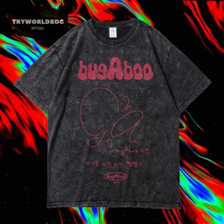 เสื้อยืด พิมพ์ลาย Tryworldbdg OFFICIAL "BUGABOO" | เสื้อเชิ้ต ซักได้ | หินล้าง | เสื้อยืด ขนาดใหญ่ | Bugaboo เสื้อยืด ลาย VINTAGE