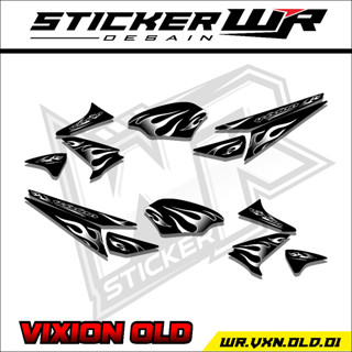 Vixion OLD สติกเกอร์ลอกลาย สําหรับติดตกแต่งรถจักรยานยนต์ Yamaha Racing VIXION OLD 01