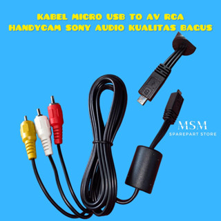 สายเคเบิ้ลเสียง Micro USB TO AV RCA HANDYCAM SONY คุณภาพดี