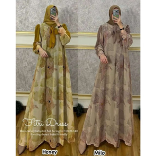 Gamis TERBARU FITRI DRESS JP M L XL XXL Material BABYDOLLFULL GAMIS ชุดเดรส ลายดอกไม้ สีกากี SAGE สีเหลือง ไมโล ล่าสุด รุ่น JUMBO Can GAMIS ผู้หญิง ชุดปาร์ตี้ มุสลิม ผู้หญิง เสื้อผ้ามุสลิม เกาหลี ผู้หญิง