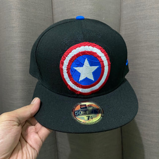 หมวกแก๊ป ลายกัปตันอเมริกา 59Fifty