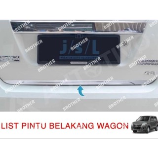 ลิสต์ประตูด้านหลัง โครเมี่ยม สําหรับ Suzuki Wagon R