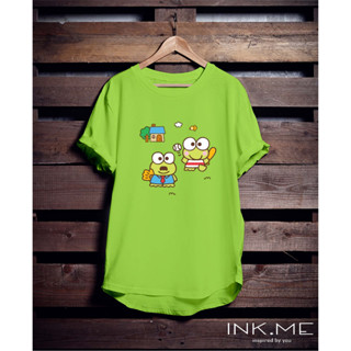 เสื้อยืด ลาย KEROPPI SIBLINGS UNISEX  SABLON KEROPPI SANRIO