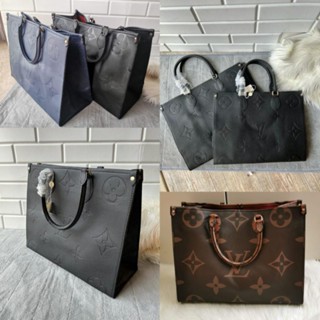 Lv Onthego Tas กระเป๋าโท้ท นําเข้า สําหรับผู้หญิง