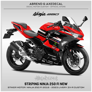 สติกเกอร์ ลายกราฟฟิก NINJA FI NEW 2018-2023 ZX-R กําหนดเอง KAWASAKI NINJA 250 FI สําหรับติดตกแต่งรถจักรยานยนต์ พร้อมส่ง