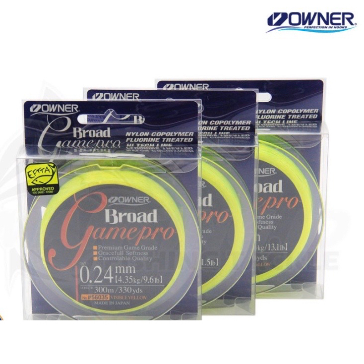 เจ้าของ broad Game pro สายเบ็ด 300 เมตร made in Japan