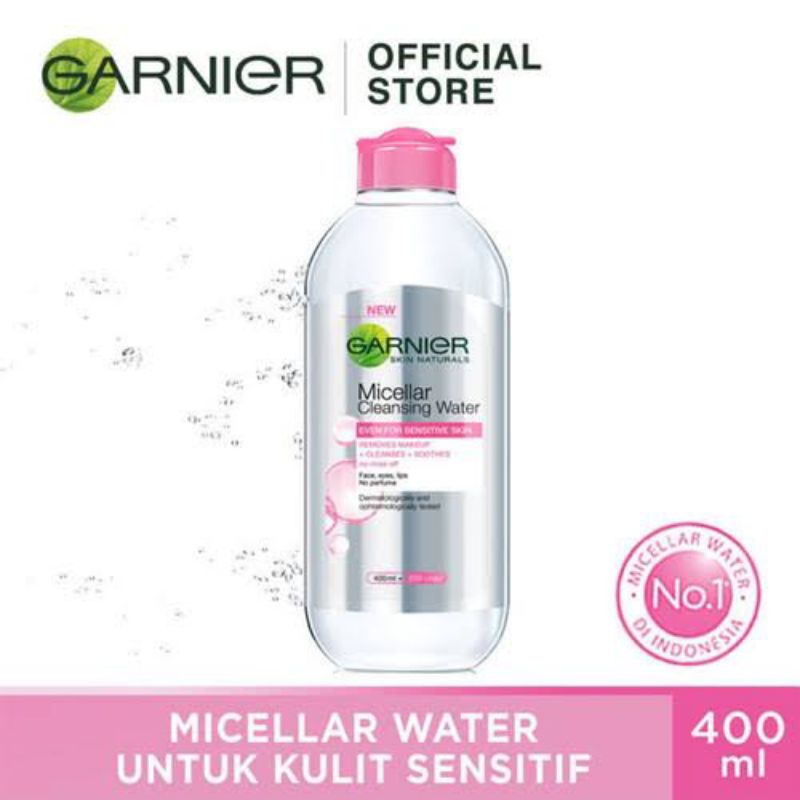 Garnier Micellar Water สีชมพู 400 มล.