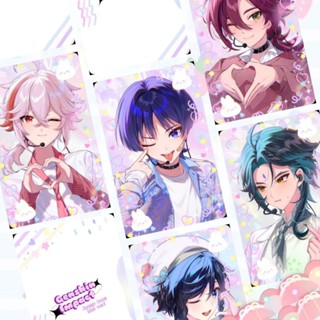 โฟโต้การ์ด Deco Idol Anemo Boys | Xiao, Kazuha, Wanderer, Venti, Heizhou - Genshin Impact