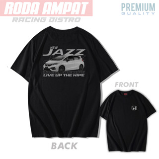 ใหม่ เสื้อยืด ลาย honda jazz