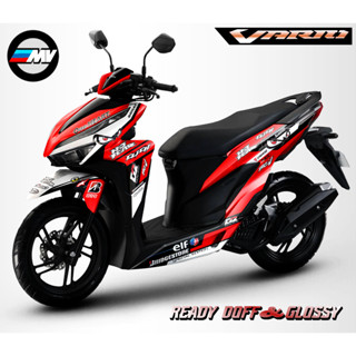 สติกเกอร์ stisker full body vario new 125-150 Variation motif no fear Color Variant Free ขอสี