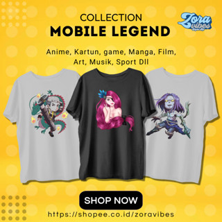 เสื้อยืด ลาย Mobile LEGENDS DISTRO