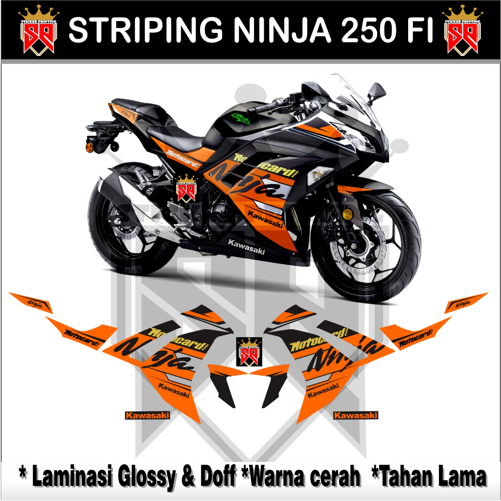 NINJA 250 FI OLD STRIPING / KAWASAKI NINJA FI 250R ราคา ถูกที่สุด ดีลบีเคเค แกลเลอรีภาพที่ 5