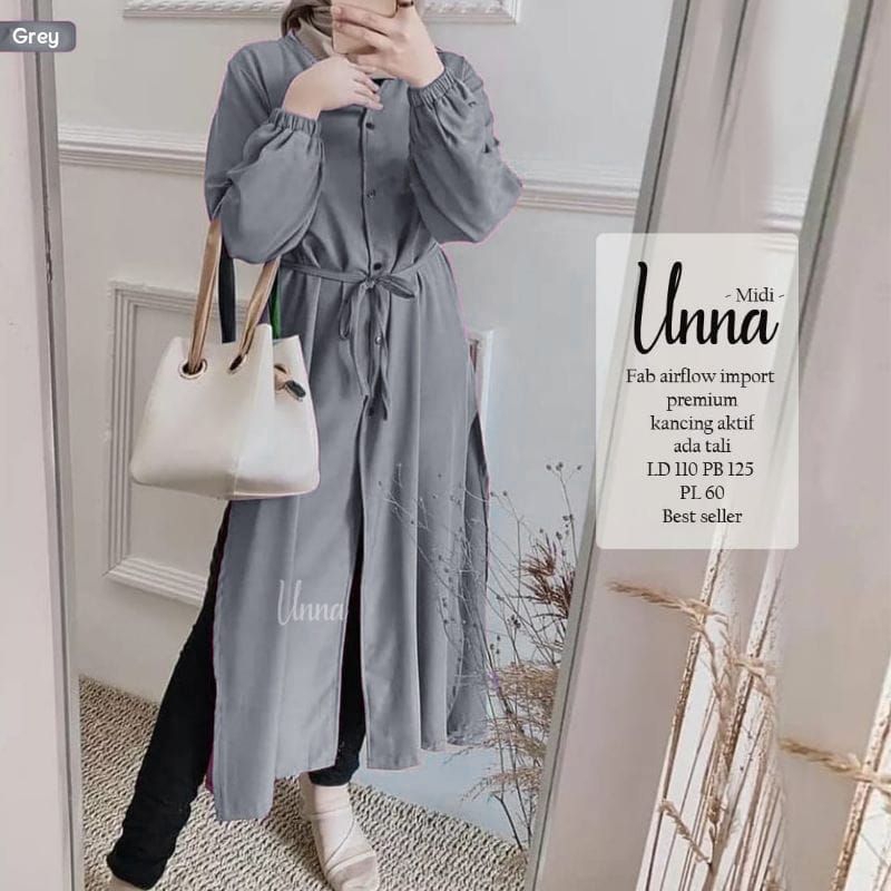 เสื้อคลุมธรรมดาของ Unna Midi