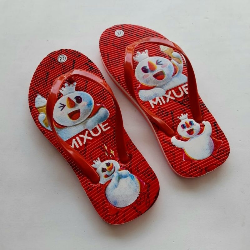 รองเท้าแตะเด็ก Viral Mixue