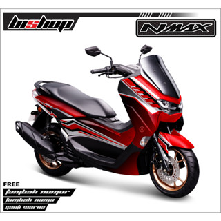 สติกเกอร์กราฟฟิค nmax เต็มตัว สีหลากหลาย สามารถขอสีและเพิ่มชื่อได้