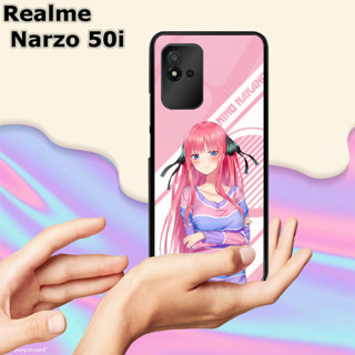 [RR24] เคสมันวาว REALME NARZO 50I เคสมันวาว Hp NINO NAKANO Motif