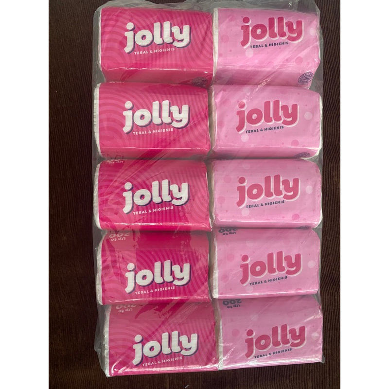 ทิชชู่ Jolly pop up 10 ชิ้น