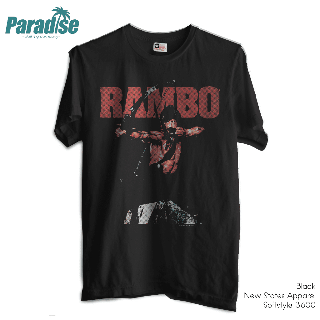 เสื้อยืด Paradise Film - Rambo