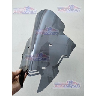 กระจกกันลม Nmax Old TDR Mini Fin V5. Visor Nmax รุ่นเก่าล่าสุด TDR Mini V5