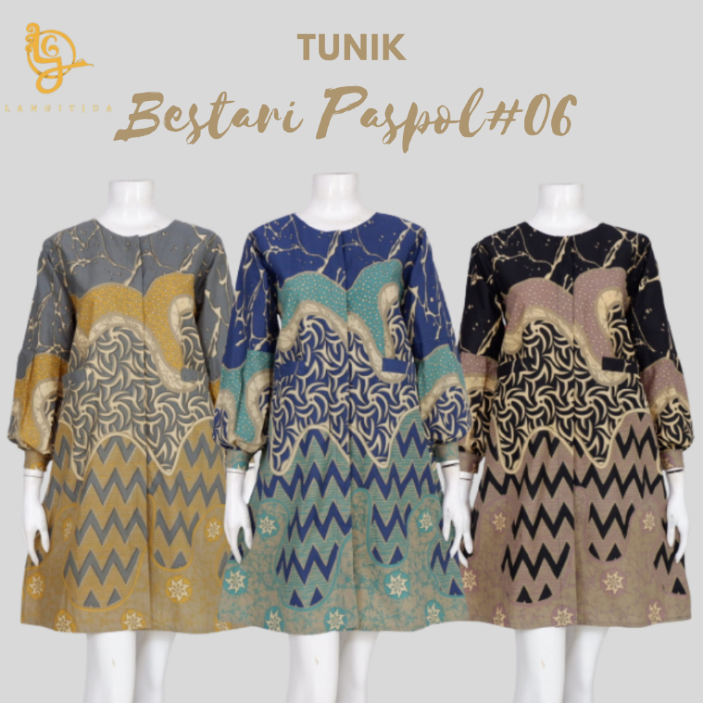 SOLO BATIK TUNIC BESTARI PASPOL 06 | BESTARI BUSUI FRIENDLY BATIK DRESS