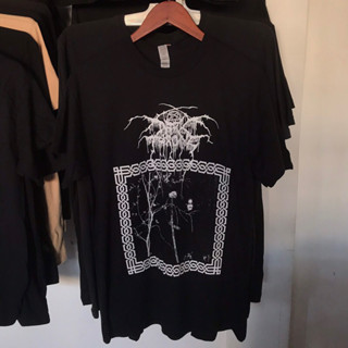 เสื้อยืด พิมพ์ลาย BAND DARKTHRONE UNDER A FUNERAL MOON (ของแท้ MERCHANDISE)