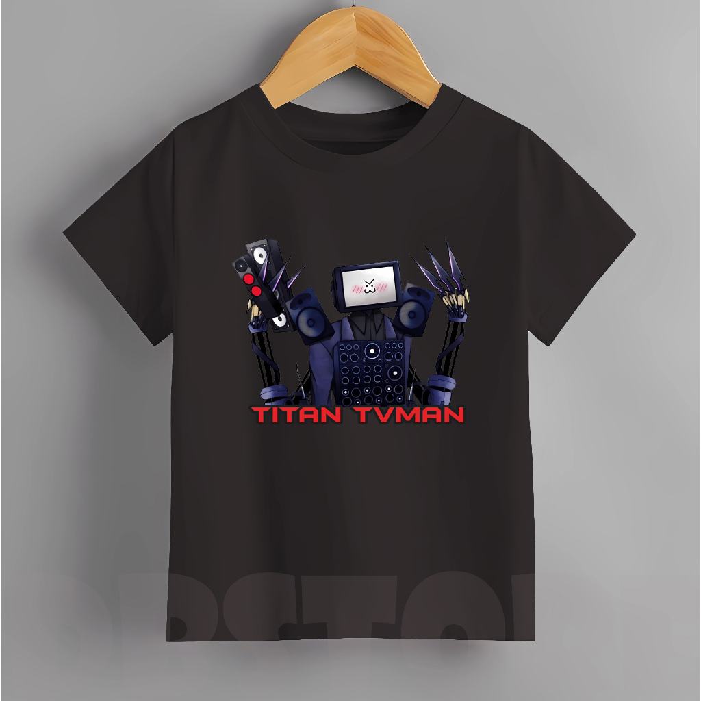 เสื้อยืด CHILDRENS TITAN TVMAN SKIBIDI TOILET