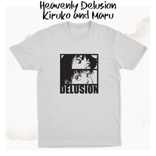 เสื้อยืด พิมพ์ลายอนิเมะ Kiruko and Maru Heavenly Delusion K0334