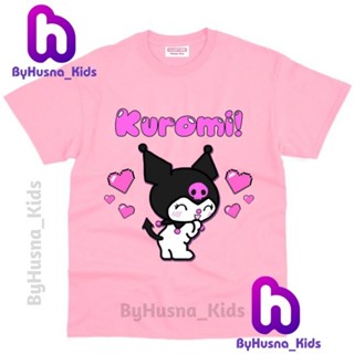 เสื้อยืด KUROMI KUROMI UNISEX วัสดุพรีเมี่ยม สําหรับเด็กวัยหัดเดิน