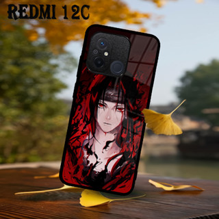 [A55] เคส Xiaomi REDMI 12C กลิตเตอร์ | เคส Hp เคลือบเงา | ลวดลายนารูโตะ