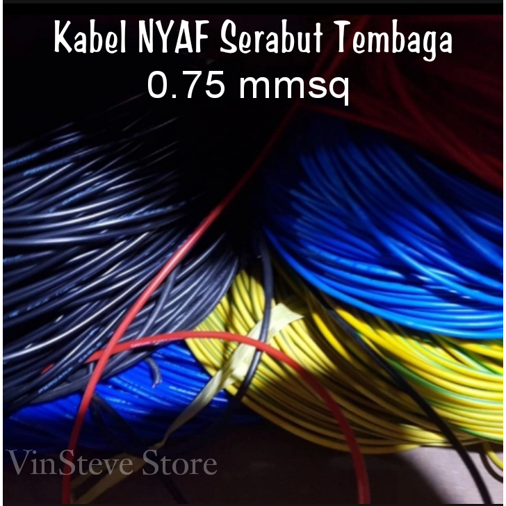 NYAF 0.75 mm Single Strand สายไฟ (ราคาต่อเมตร)