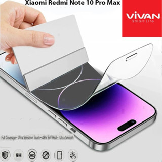 Vivan ไฮโดรเจล Xiaomi Redmi Note 10 Pro Max ป้องกันรอยขีดข่วน ของแท้ คริสตัลใส ป้องกันหน้าจอ ป้องกันเต็มรูปแบบ